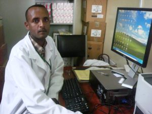 Tefa Taye, Pharmacist. Photo by MSH Staff/Ethiopia.