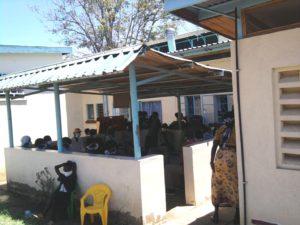 TB Waiting Room in Kenya